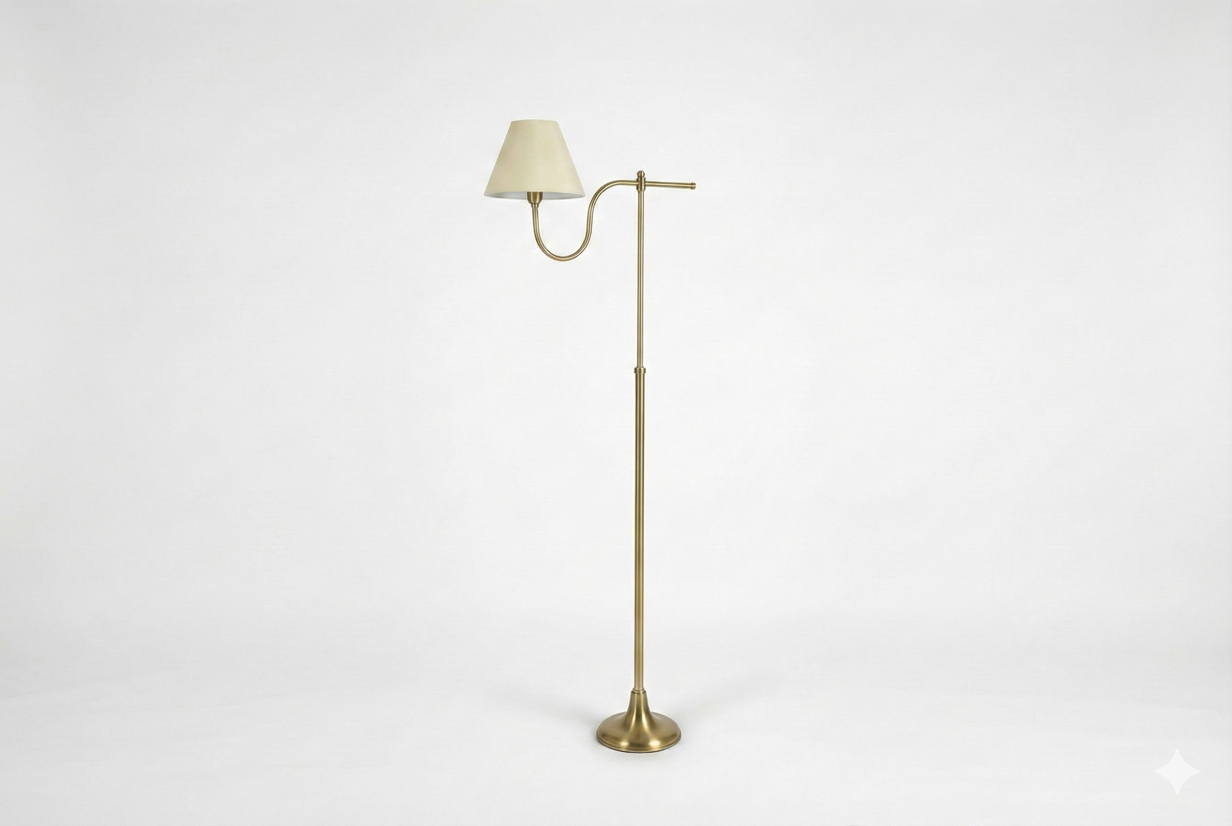 آباژور استند برنجی مدل مینا