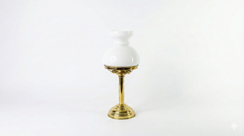 آباژور برنجی مدل کورش با حباب کوچک